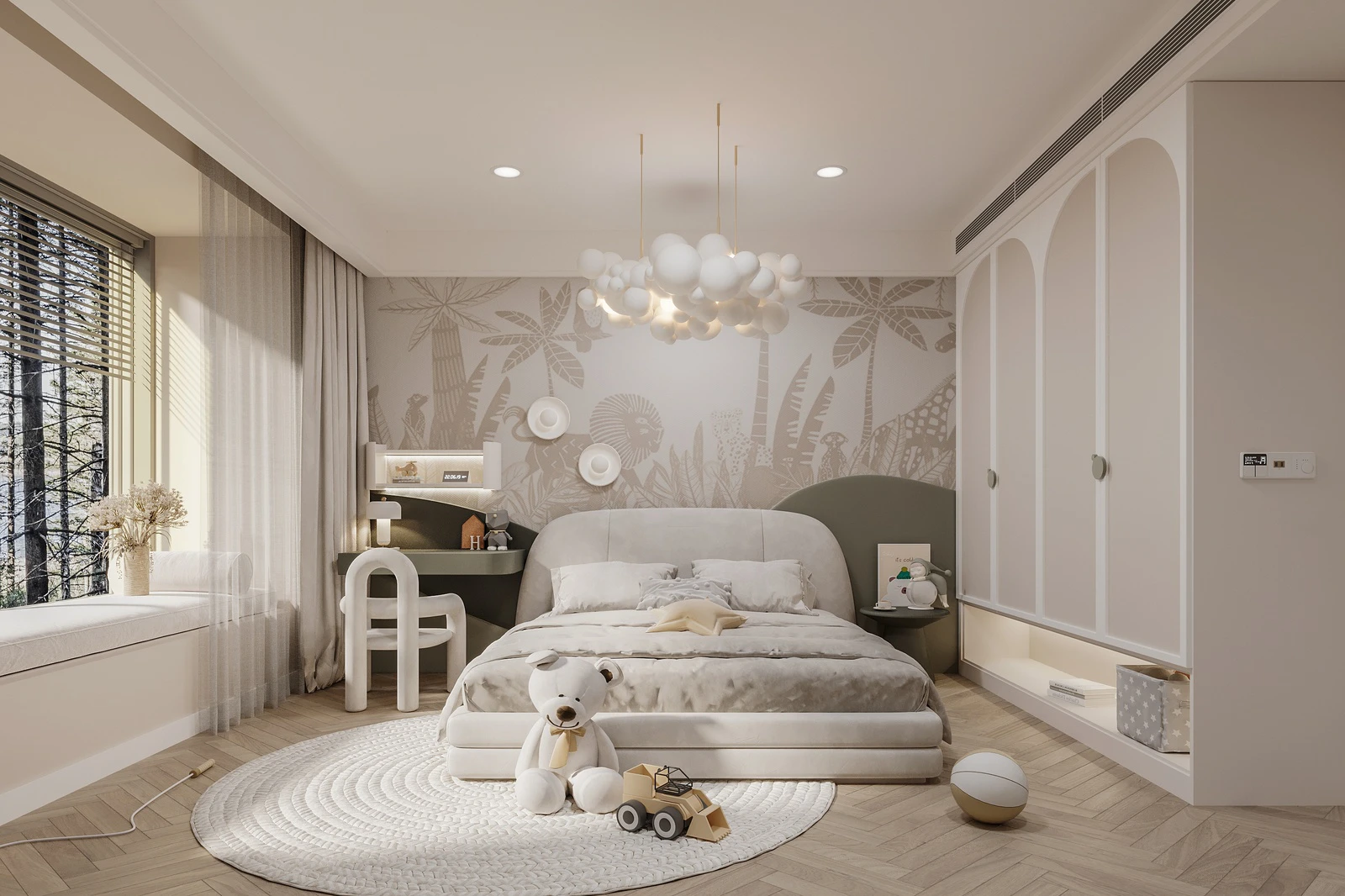 Thi Công Nội Thất Phòng Trẻ Em Đà Nẵng Ấn Tượng 9 Thi công nội thất phòng trẻ em Đà Nẵng