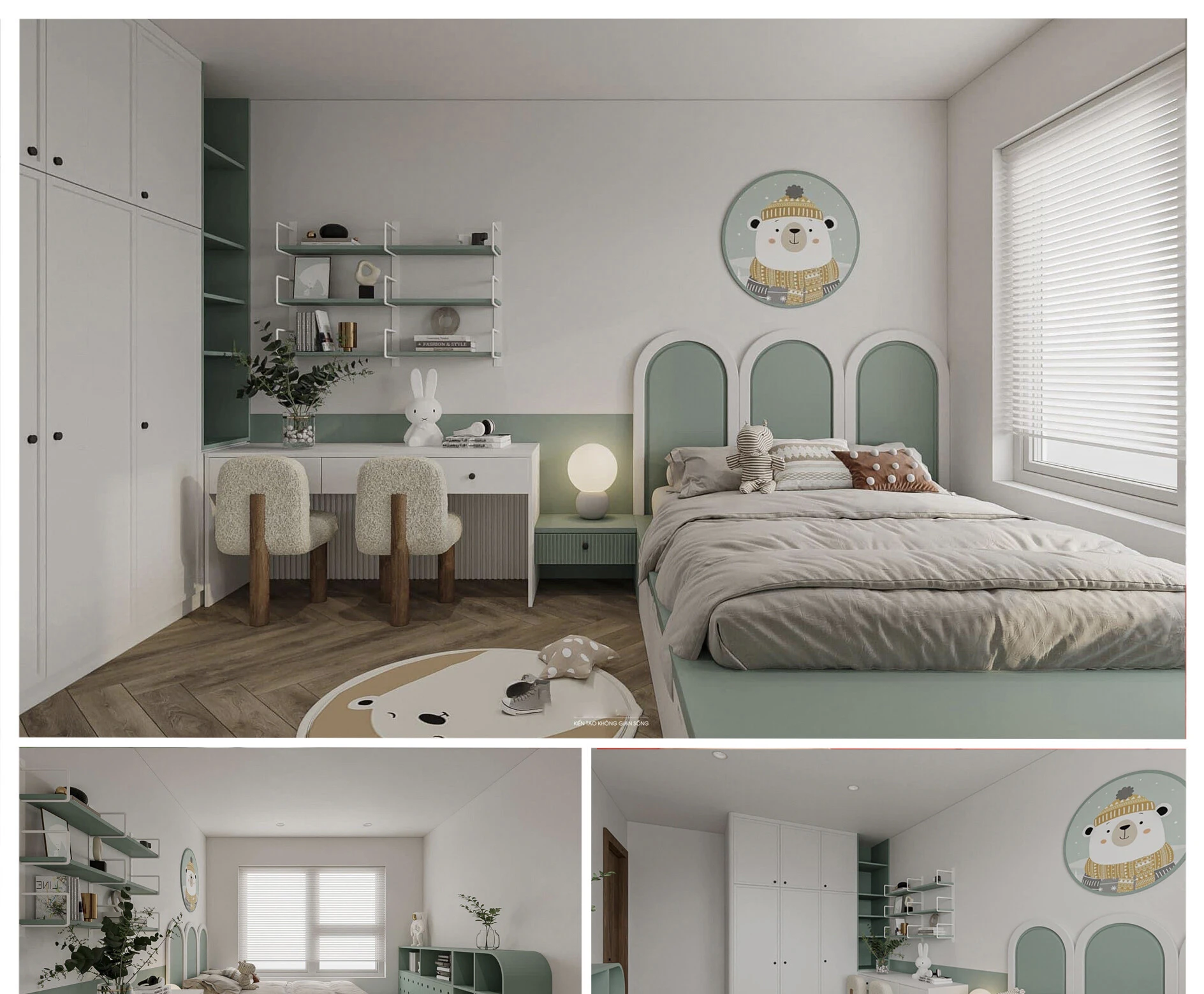 Thi Công Nội Thất Phòng Trẻ Em Đà Nẵng Ấn Tượng 10 Thi công nội thất phòng trẻ em Đà Nẵng