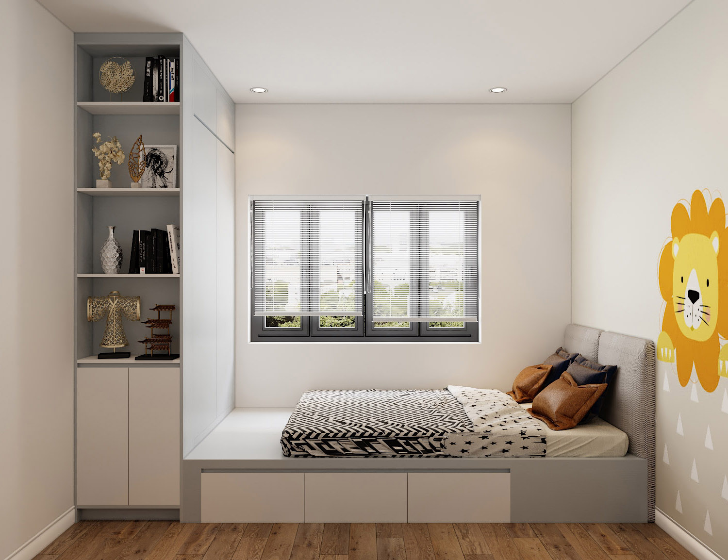 Thi công phòng ngủ nhỏ Huế hot nhất hiện nay 2 Đặc điểm của thi công phòng ngủ nhỏ Huế