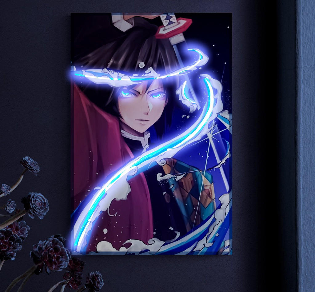 Top 5 Mẫu Tranh Led Điểm Tráng Gương Anime TP. HCM 6 Tranh Led Điểm Tráng Gương Anime TP. HCM Kimetsu No Yaiba