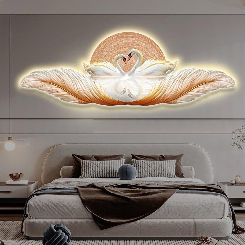 Tranh Led Tráng Gương Đà Nẵng Lông Vũ hot nhất 2024 5 Tranh LED tráng gương Đà Nẵng lông vũ