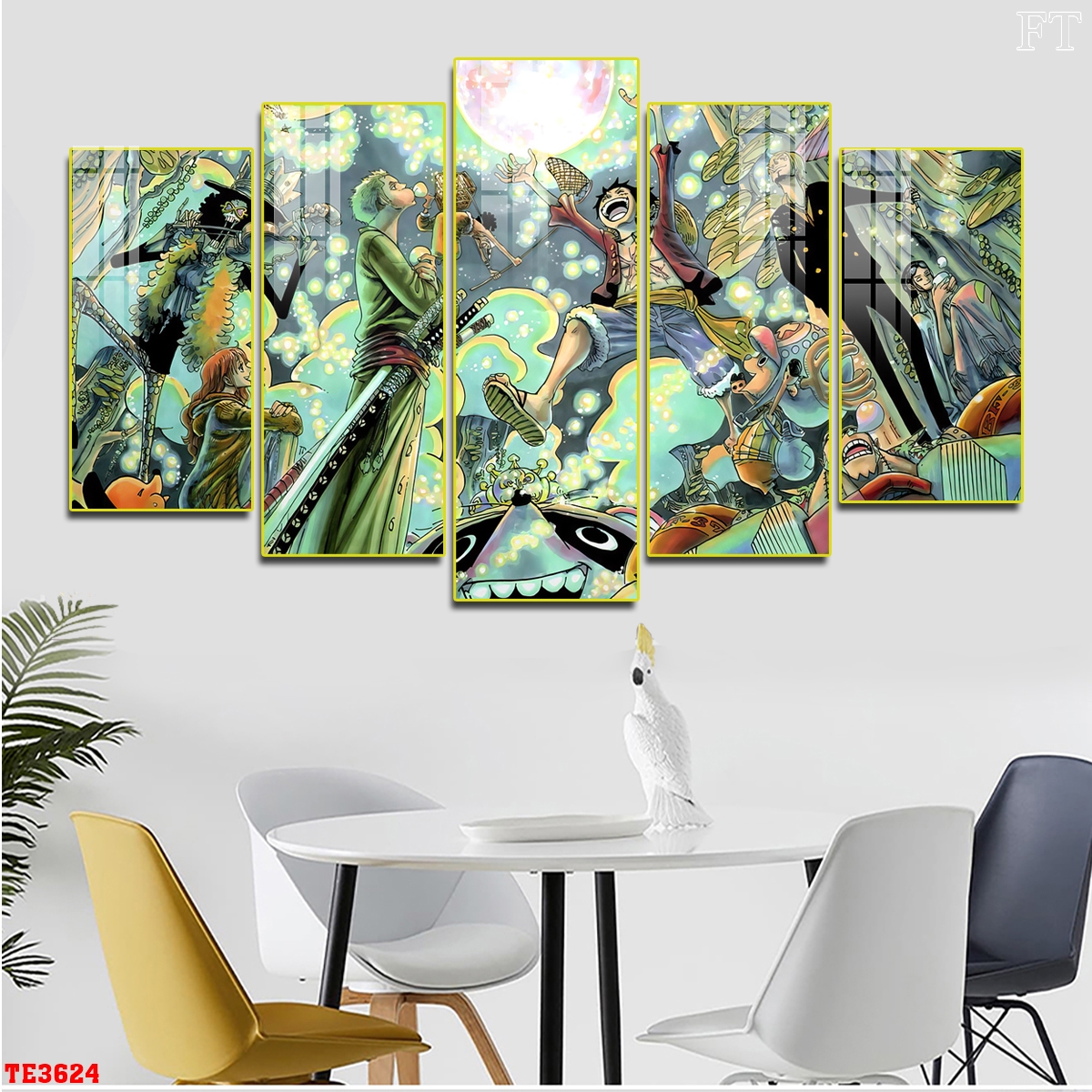 TRANH TRÁNG GƯƠNG ONE PIECE HẢI DƯƠNG 13 Tranh tráng gương One Piece