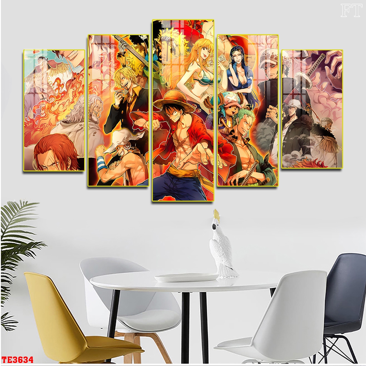 TRANH TRÁNG GƯƠNG ONE PIECE HẢI DƯƠNG 10 tranh trang guong one piece7