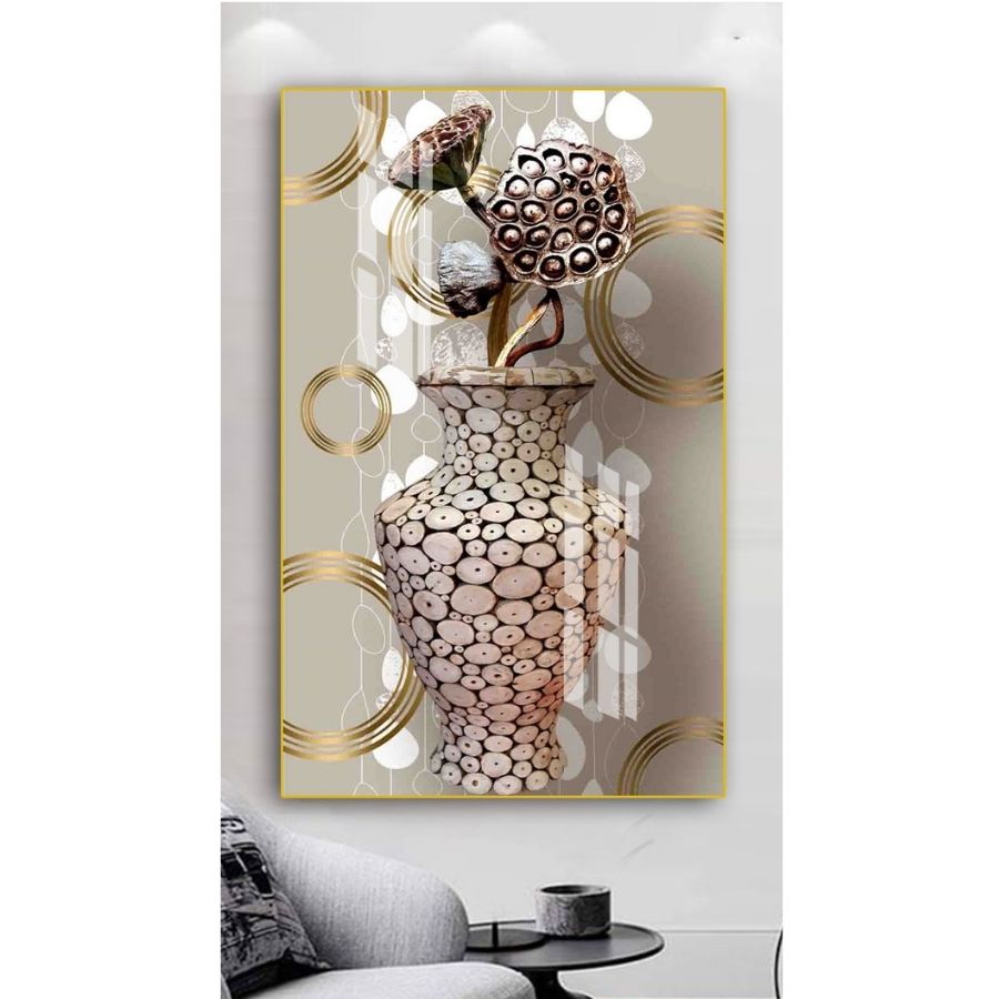 Tranh 3D Đà Lạt Cho Phòng Bếp: Hô Biến Không Gian Sống Động Trở Nên Ấn Tượng 4 Tranh 3D Đà Lạt cho phòng bếp