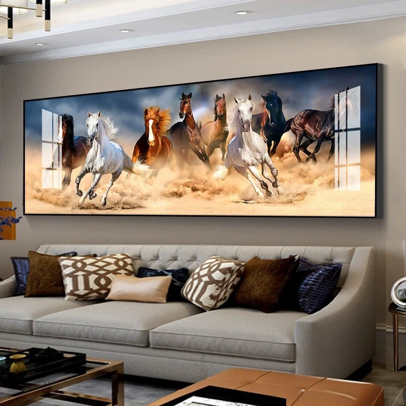 Tranh An Giang Mã Đáo Thành Công tặng bố