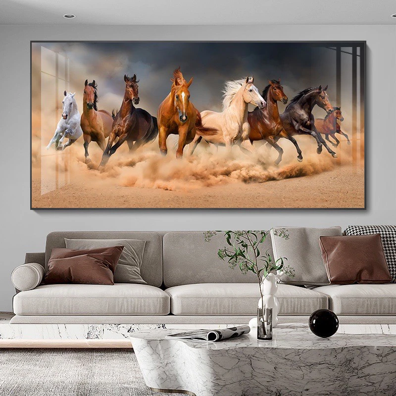 Tranh An Giang Mã Đáo Thành Công tặng bố