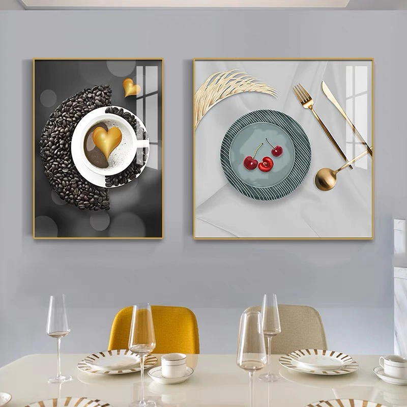 Tranh Hưng Yên đồ ăn treo phòng ăn