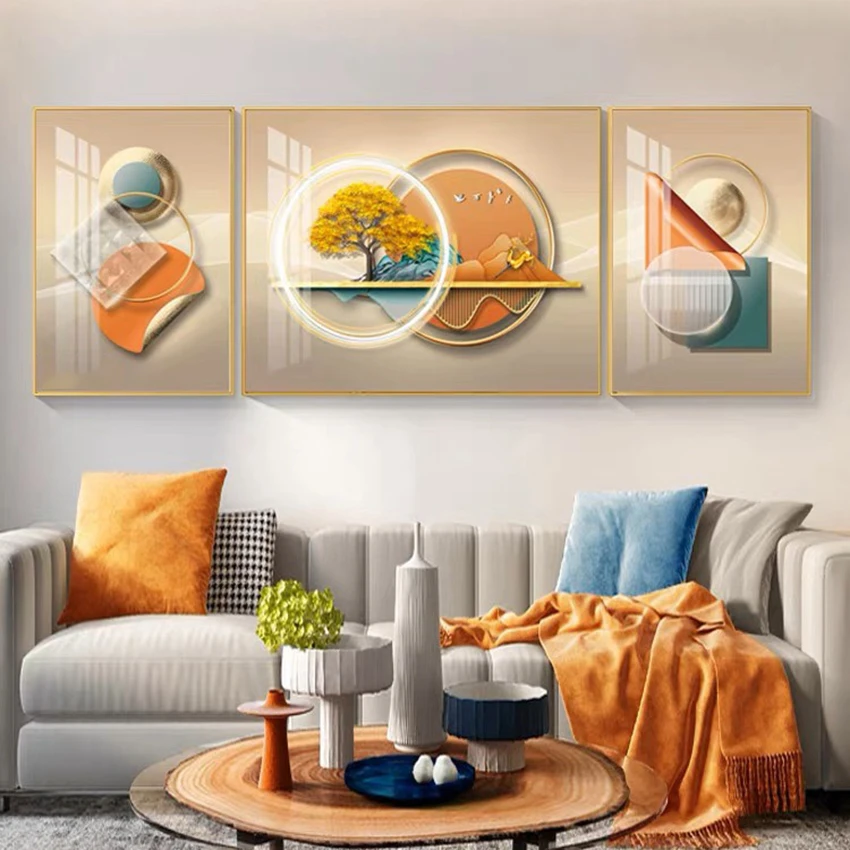 Tranh Tráng Gương Bắc Ninh treo tường hươu tuần lộc mang phong thủy gì? 6 Tranh tráng gương Bắc Ninh treo tường hươu tuần lộc