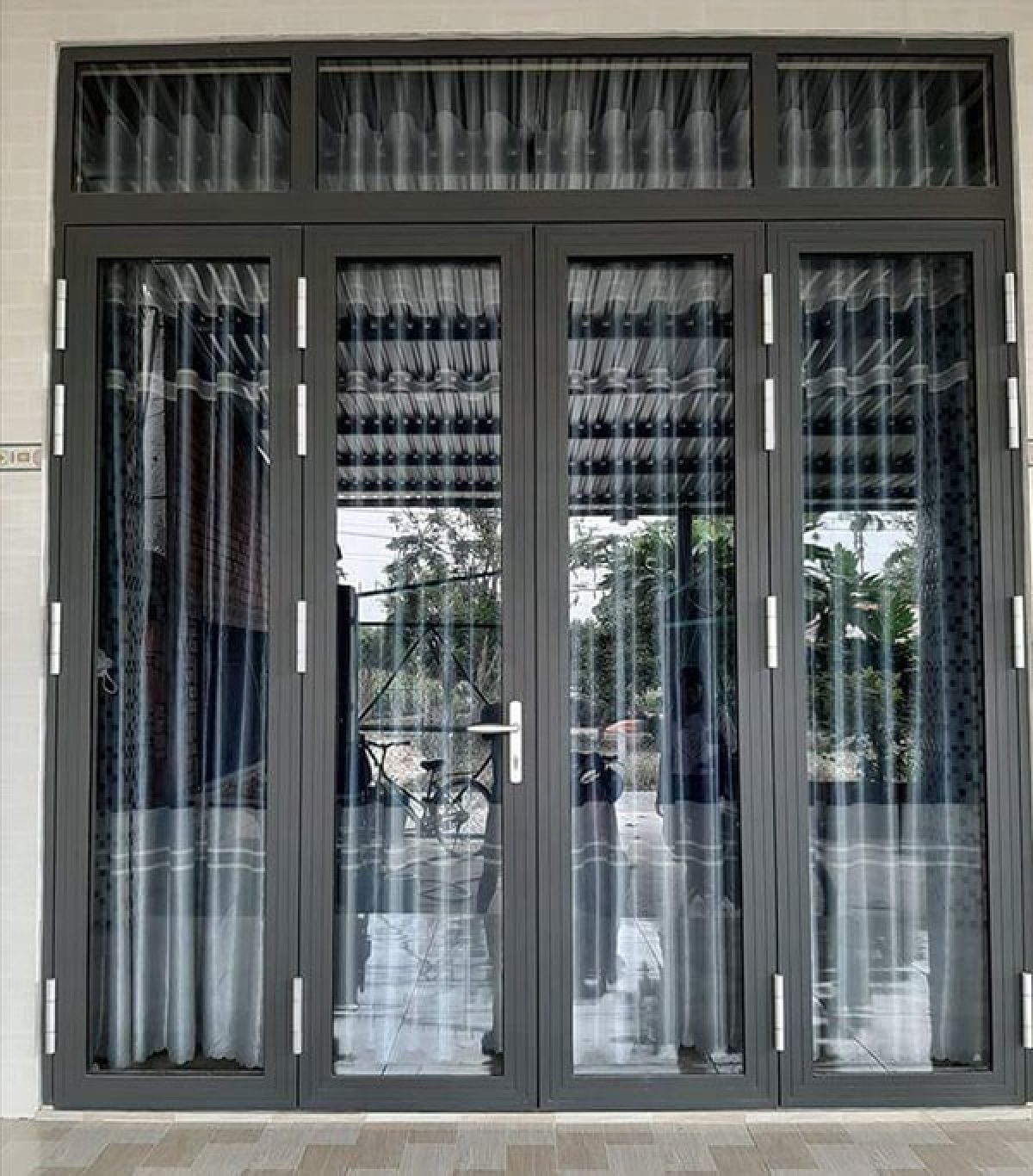 Tổng hợp các mẫu cửa nhôm bốn cánh đẹp Đà Nẵng ấn tượng 12 cửa nhôm bốn cánh đẹp Đà Nẵng