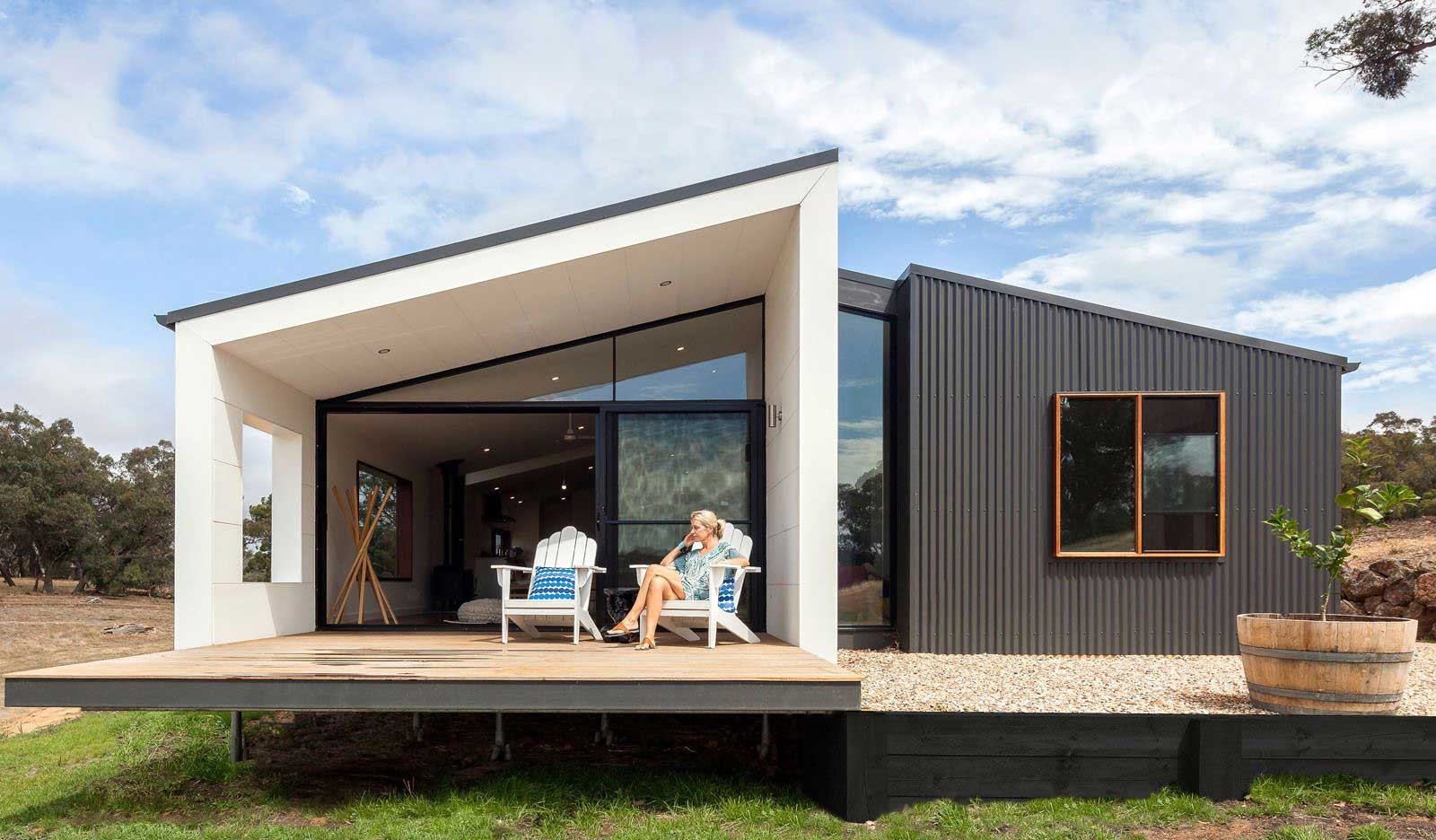 Thi công thiết kế nhà tiền chế 30m2 Huế 1 nhà tiền chế 30m2 Huế