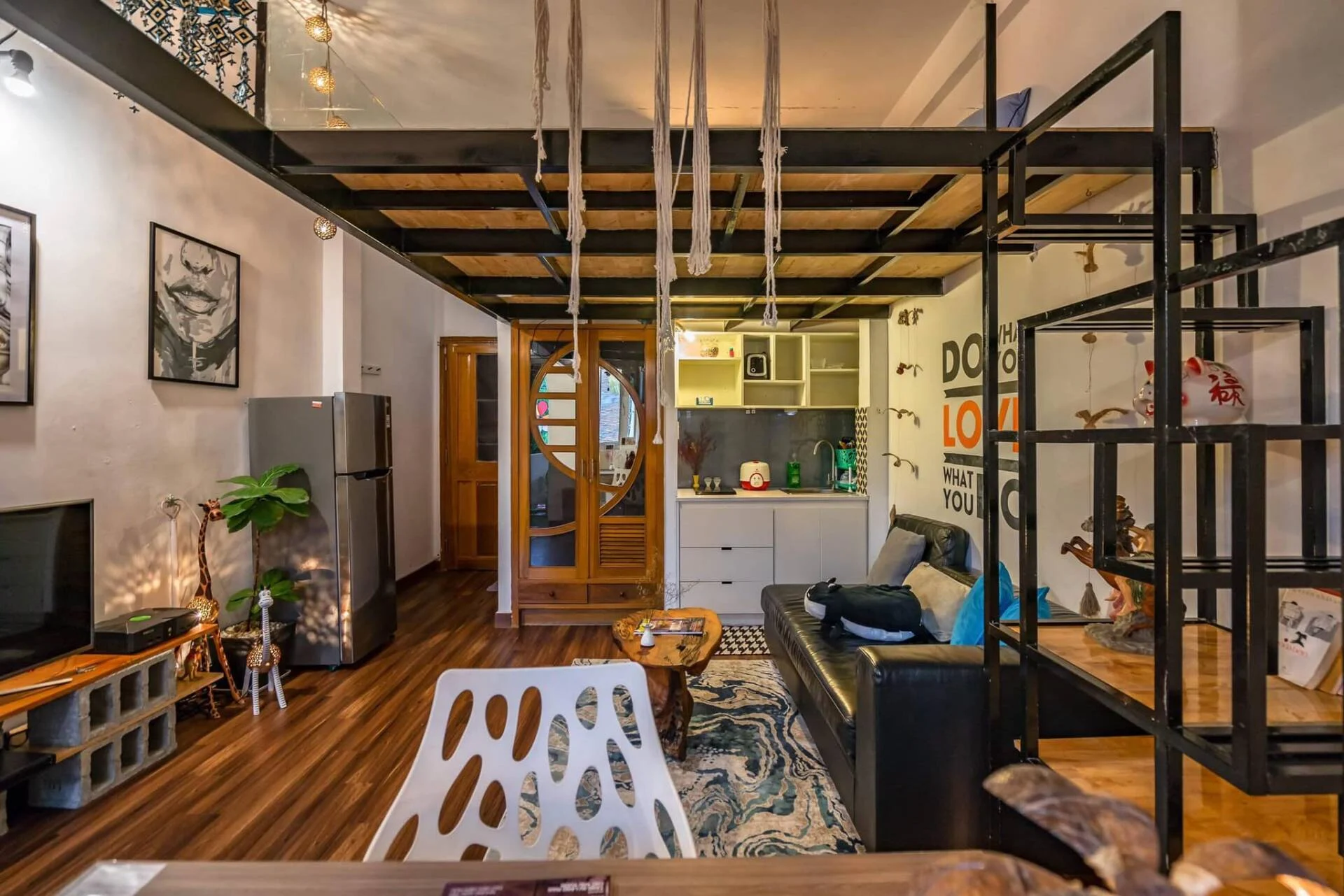 Mẫu nhà tiền chế gác lửng Huế kết hợp nội thất thông minh, tiết kiệm diện tích