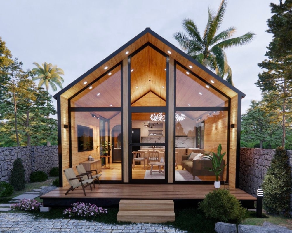 Chi phí xây nhà tiền chế 40m2 Đà Nẵng là bao nhiêu? 2 chi phí xây nhà tiền chế 40m2 Đà Nẵng