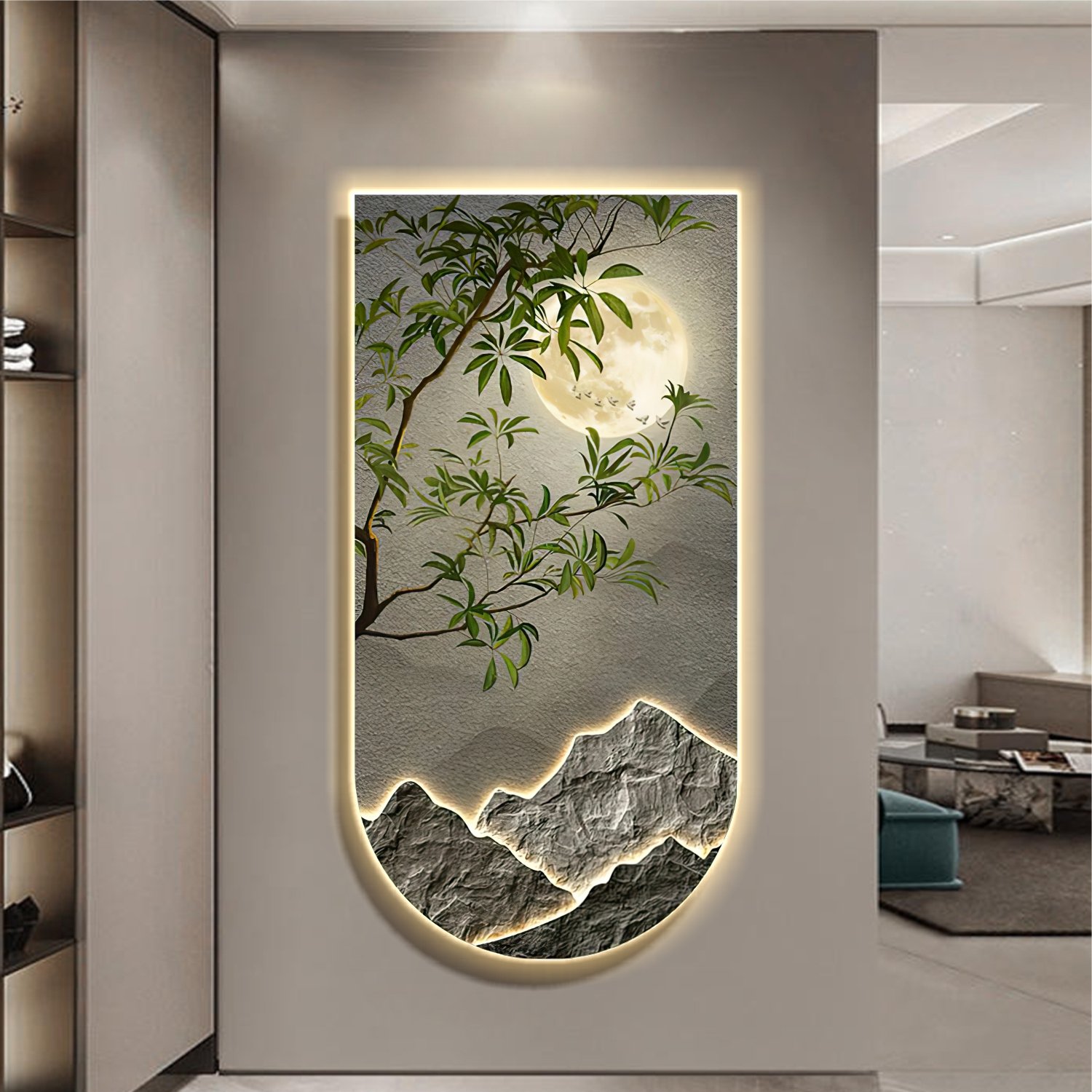 Tranh Cà Mau phong thủy 3D LED: xu hướng trang trí nội thất hot nhất 2025 4 Tranh Cà Mau phong thủy 3D LED