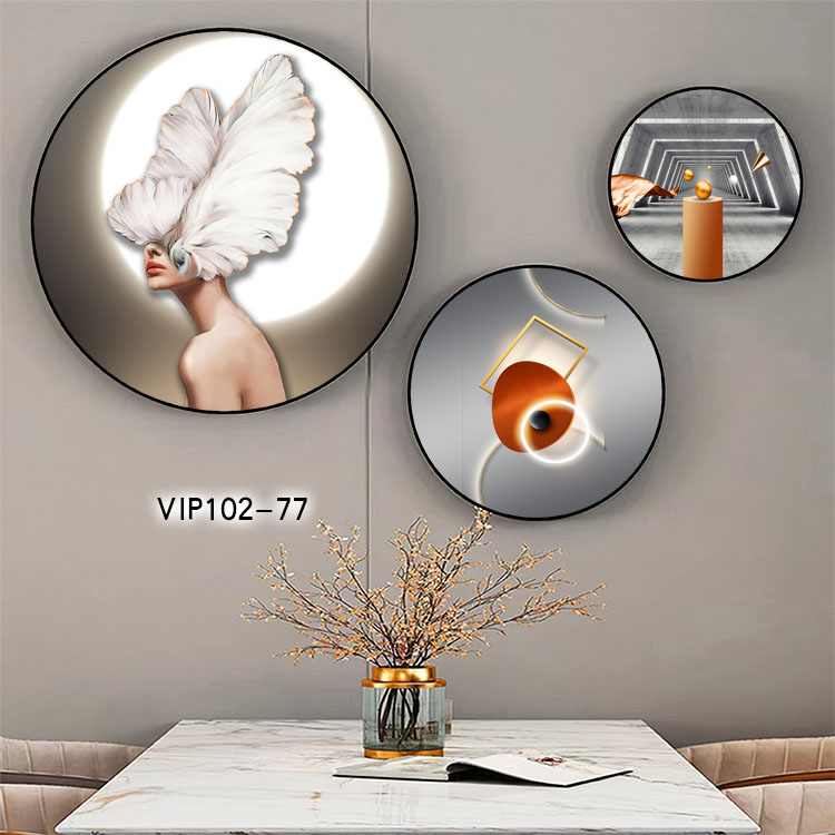 Tranh Đà Nẵng Tròn Canvas 3 Tấm Decor Quán Cafe – Điểm Nhấn Hoàn Hảo Cho Không Gian 4 Tranh Đà Nẵng tròn canvas 3 tấm decor quán cafe