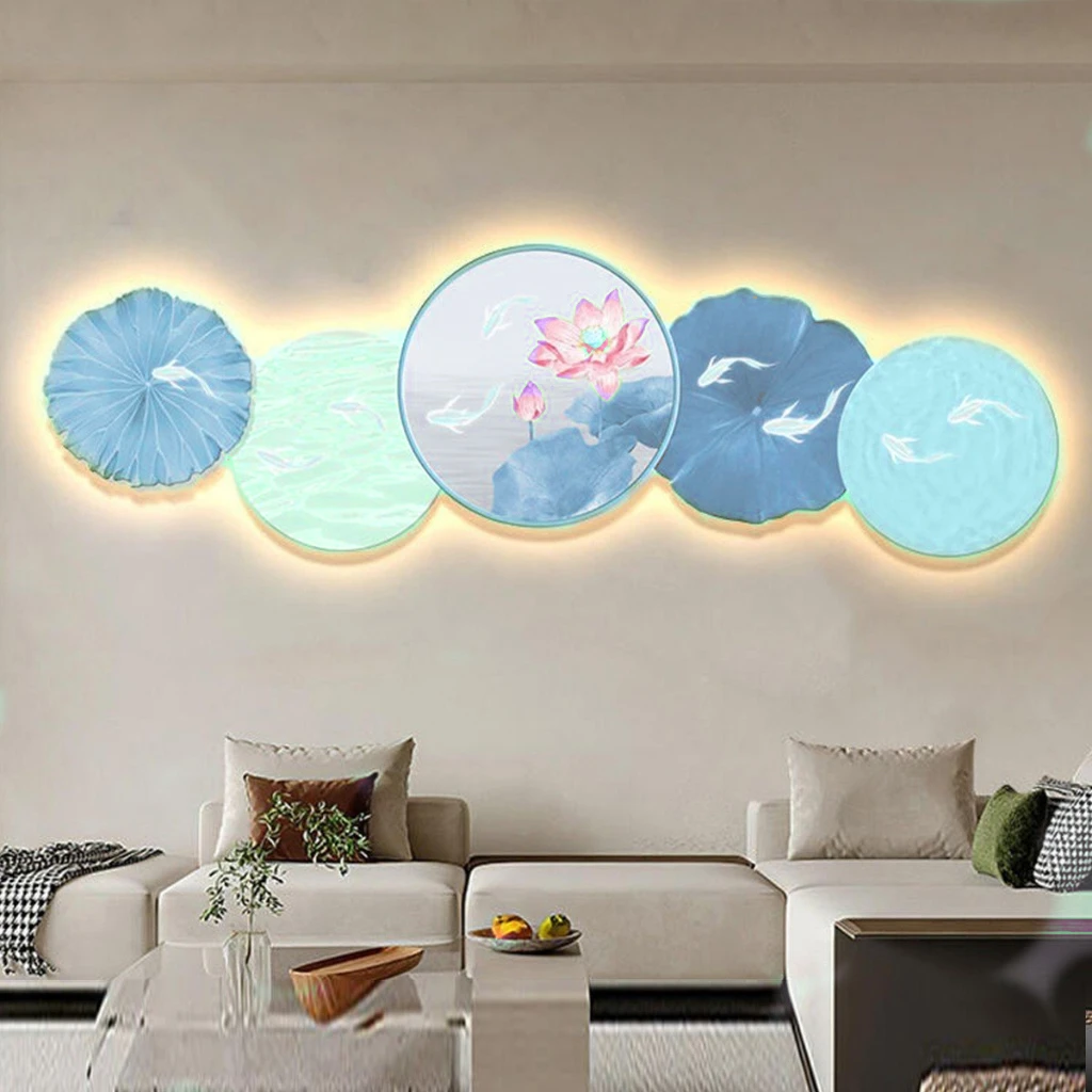 Tranh Lâm Đồng hoa sen 3D LED phong thủy: Lựa chọn hoàn hảo cho người tuổi Tý và Dậu 1 Tranh Lâm Đồng hoa sen 3D led phong thủy cho người tuổi Tý, Dậu