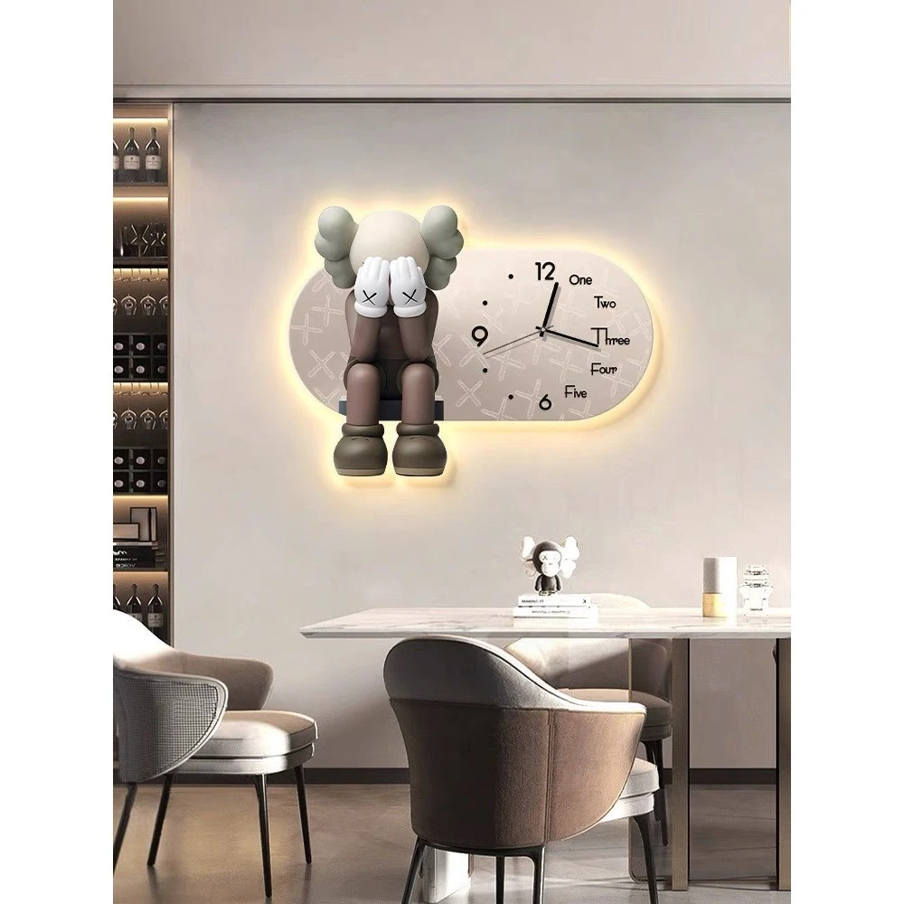 Tranh Đồng Hồ 3D LED Dễ Thương Bắc Ninh - Lựa Chọn Hoàn Hảo Cho Không Gian Sống! 2 Tranh đồng hồ 3D LED dễ thương Bắc Ninh