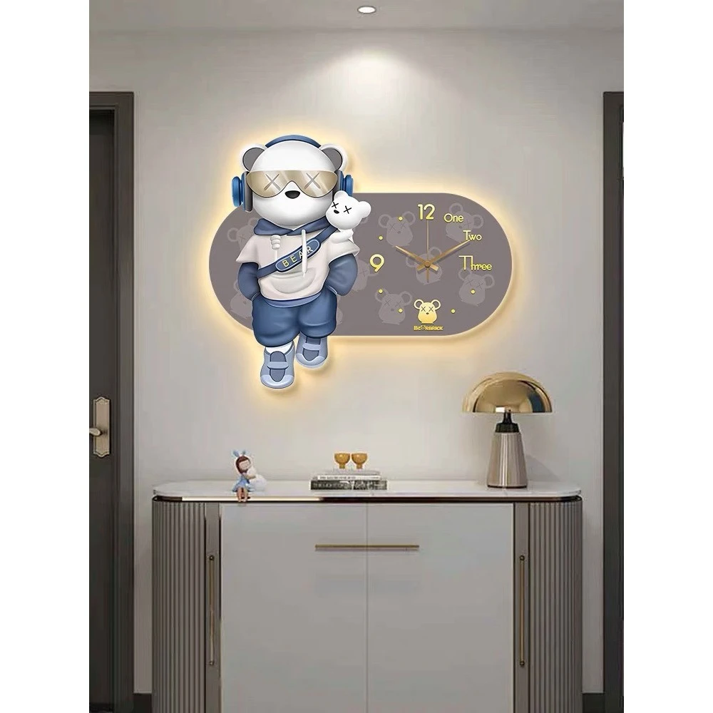 Tranh Đồng Hồ 3D LED Dễ Thương Bắc Ninh - Lựa Chọn Hoàn Hảo Cho Không Gian Sống! 7 Tranh đồng hồ 3D LED dễ thương Bắc Ninh