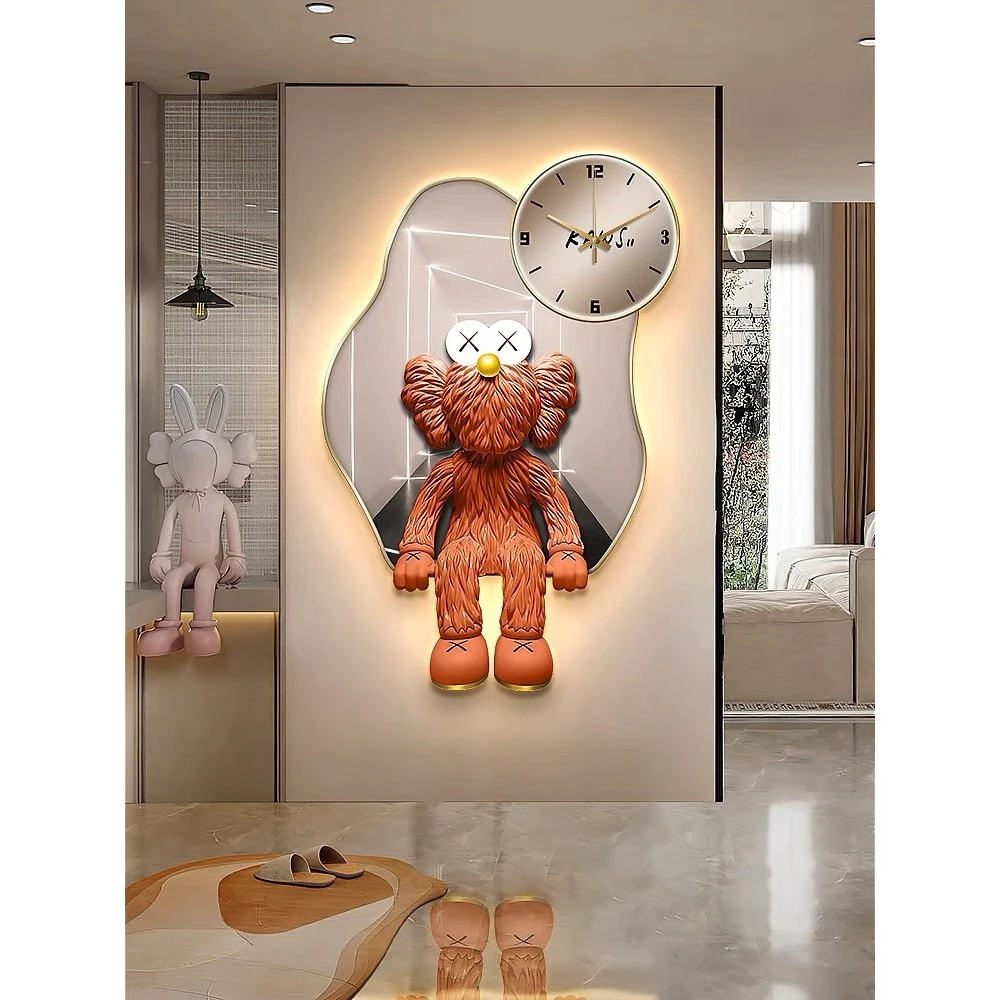 Tranh Đồng Hồ 3D LED Dễ Thương Bắc Ninh - Lựa Chọn Hoàn Hảo Cho Không Gian Sống! 6 Tranh đồng hồ 3D LED dễ thương Bắc Ninh