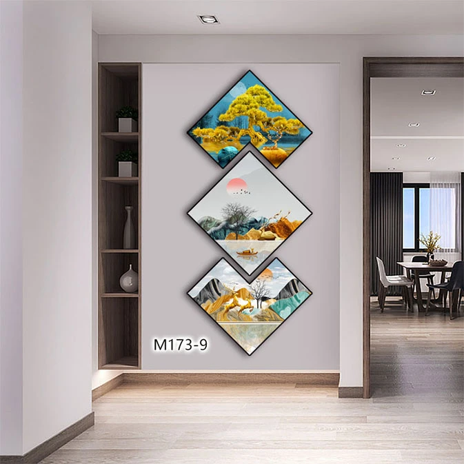 Tranh Hội An Tết 5D Chéo Khuyết Tặng Doanh Nghiệp - Quà Tặng Ý Nghĩa Và Đẳng Cấp 9 Tranh Hội An tết 5D chéo khuyết tặng doanh nghiệp non nước hữu tình