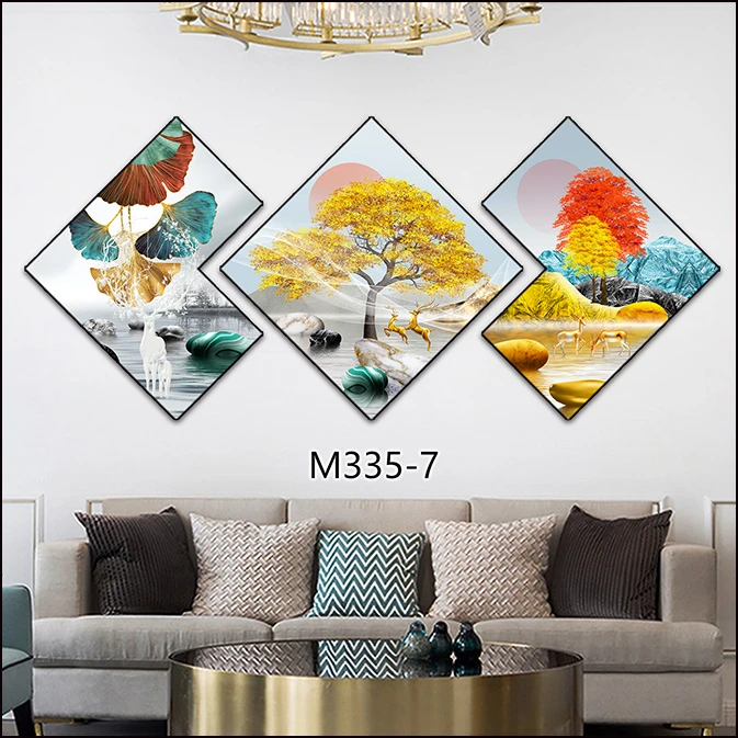 Tranh Hội An Tết 5D Chéo Khuyết Tặng Doanh Nghiệp - Quà Tặng Ý Nghĩa Và Đẳng Cấp 5 Tranh Hội An tết 5D chéo khuyết tặng doanh nghiệp cây kim tiền