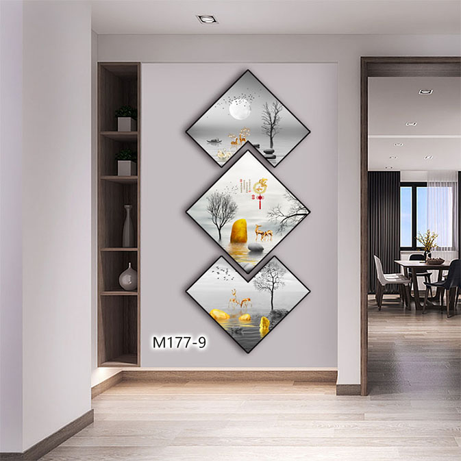 Tranh Hội An Tết 5D Chéo Khuyết Tặng Doanh Nghiệp - Quà Tặng Ý Nghĩa Và Đẳng Cấp 13 Tranh Hội An tết 5D chéo khuyết tặng doanh nghiệp