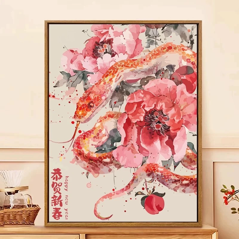 Tranh canvas Đà Nẵng Ất Tỵ phong thủy treo tết