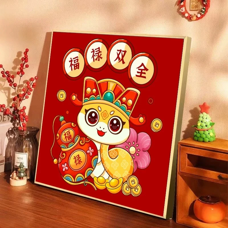 Tranh canvas Đà Nẵng Ất Tỵ phong thủy treo tết