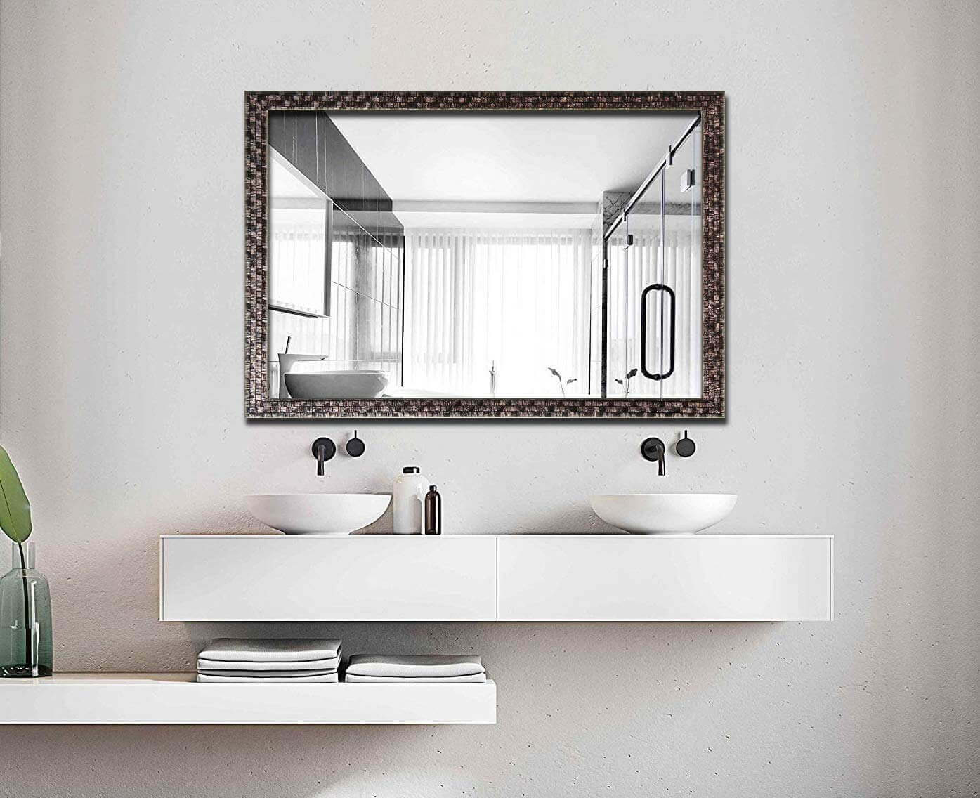 Gia công gương nhà tắm, gương Lavabo theo yêu cầu Đà Nẵng | Oha Decor 6 gia công gương nhà tắm, gương Lavabo theo yêu cầu Đà Nẵng