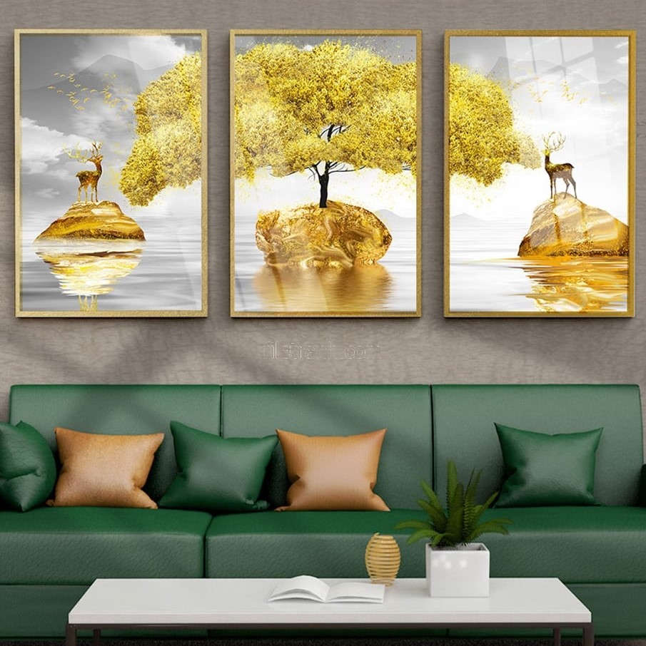 Tranh TP. Hồ Chí Minh phong thủy treo phòng khách: Bí Quyết Hút Tài Lộc & May Mắn 8 Tranh TP. Hồ Chí Minh phong thủy treo phòng