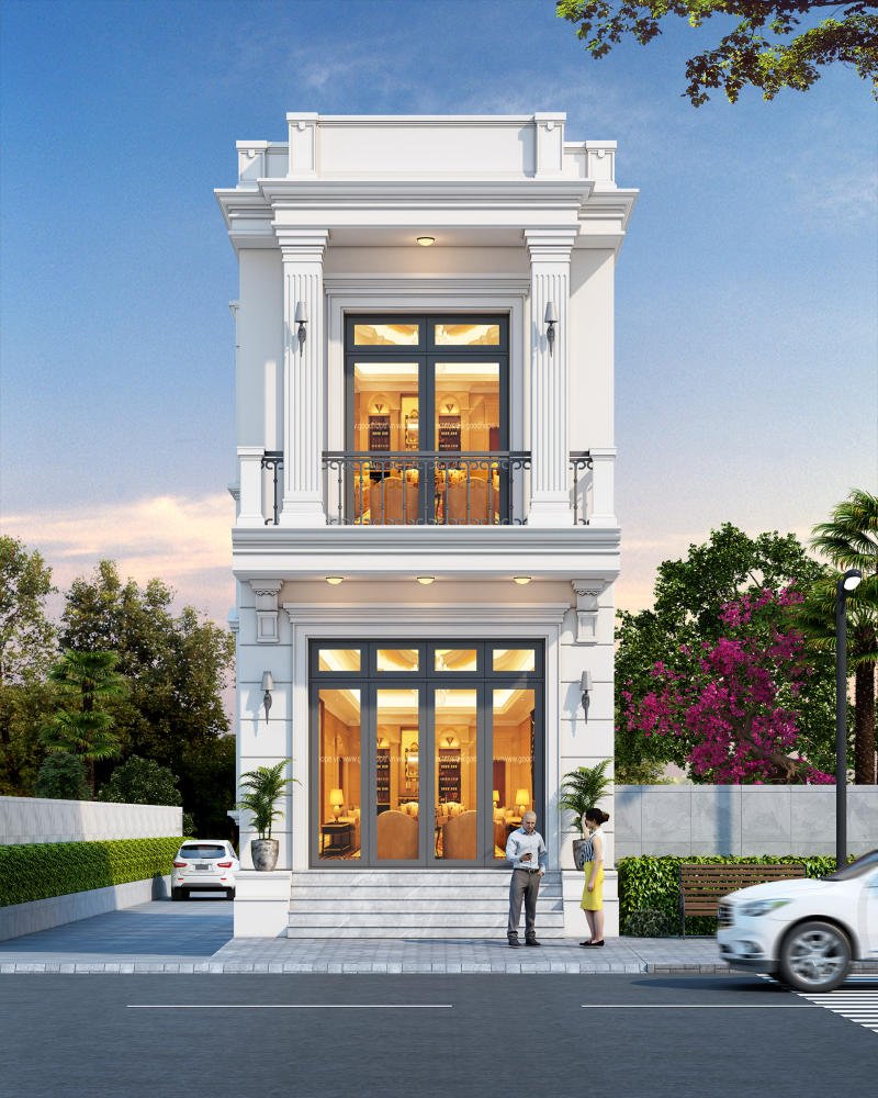 Top 5 mẫu nhà ống 2 tầng đẹp Đà Nẵng 1 Mẫu nhà ống 2 tầng đẹp Đà Nẵng