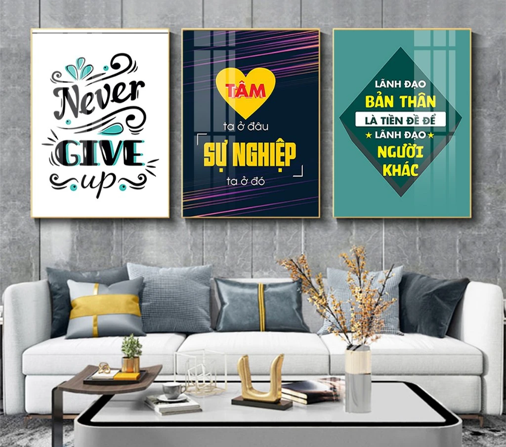 tranh 5D động lực phòng kinh doanh Đà Nẵng