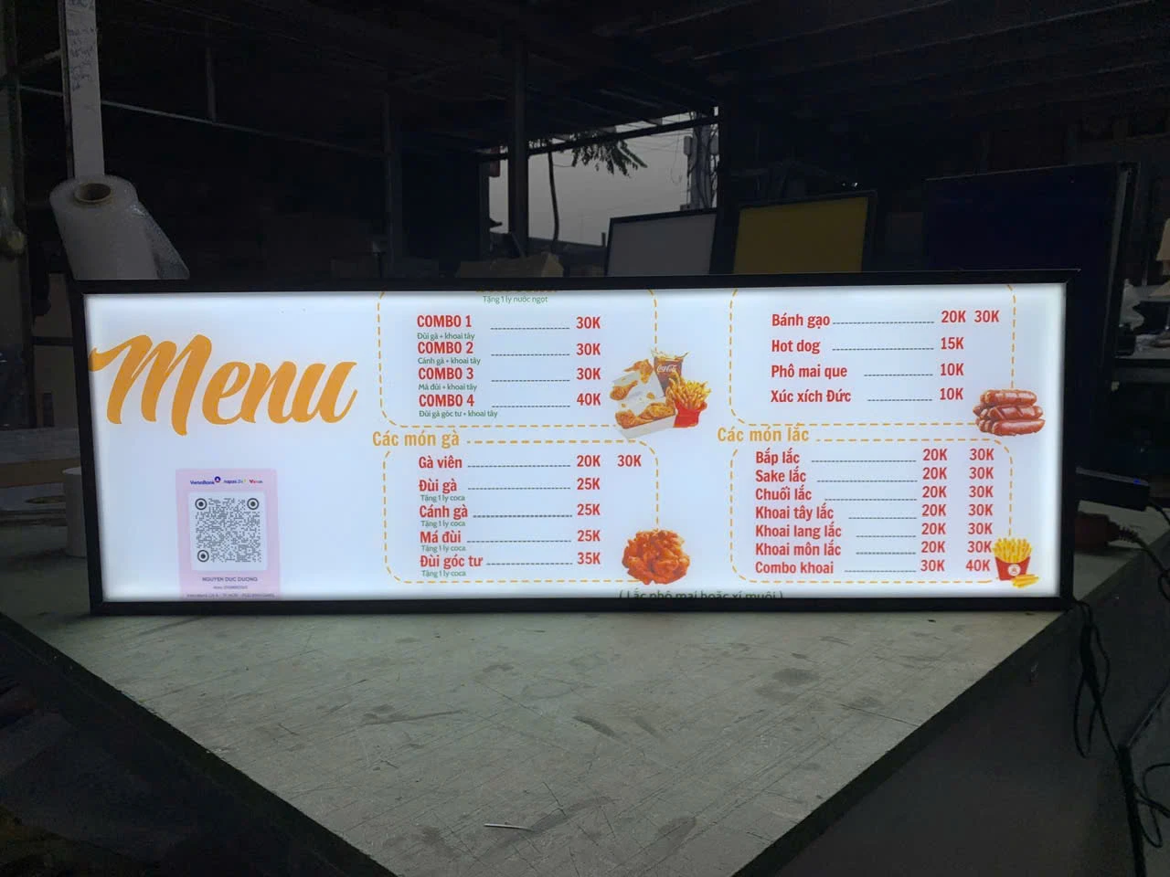 Tranh điện menu Đà Nẵng