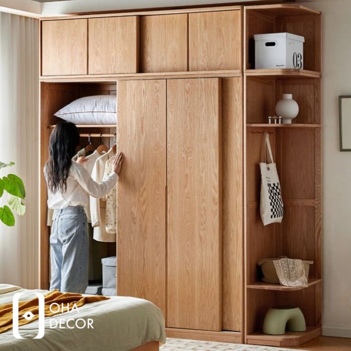 Tủ quần áo gỗ sồi tự nhiên Đà Nẵng - Sự lựa chọn hoàn hảo từ Oha Decor 5 Lý do nên mua tủ quần áo gỗ sồi tự nhiên Đà Nẵng tại Oha Decor