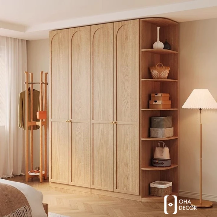 Các mẫu tủ quần áo kết hợp đa năng nổi bật tại Oha Decor