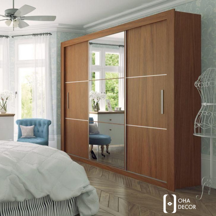 Tủ quần áo gỗ có gương Huế – Giải pháp nội thất tiện nghi từ Oha Decor 3 Lợi ích khi sử dụng tủ quần áo gỗ có gương Huế