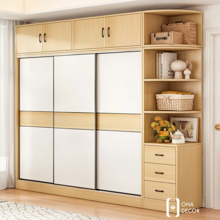 Lý do nên chọn tủ quần áo gỗ có kệ để đồ tại Đà Nẵng