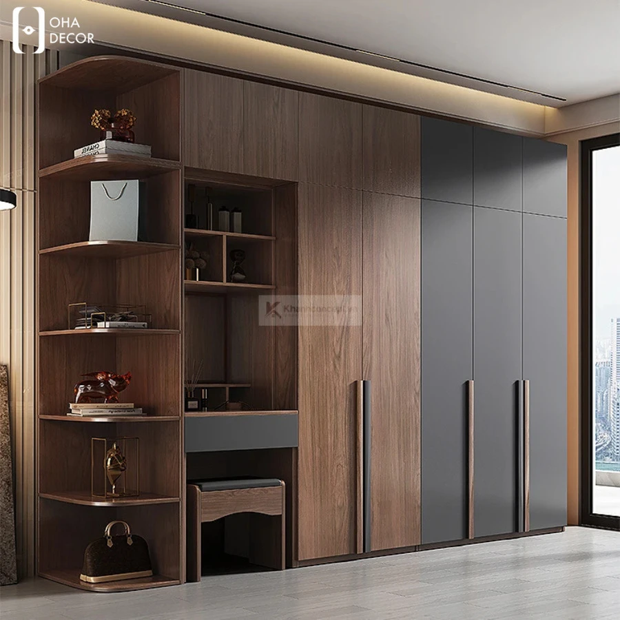 Tủ quần áo gỗ âm tường HCM: Tối ưu không gian sống hiện đại 3 tu quan ao go am tuong hcm1