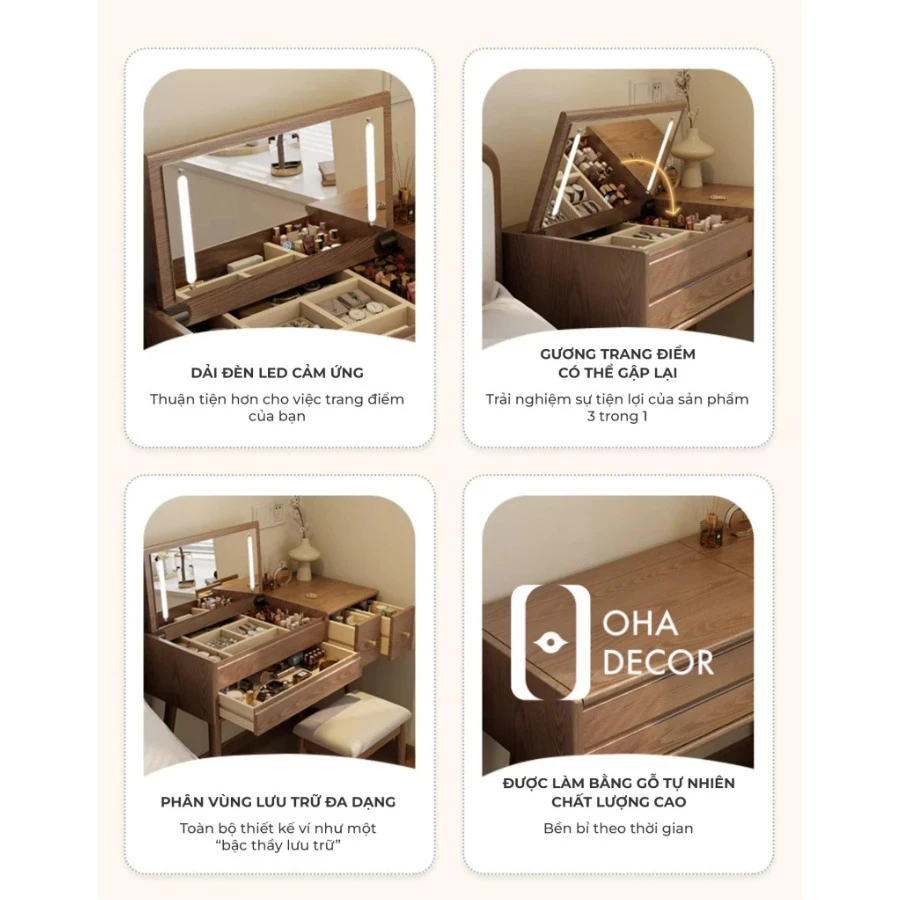 tủ quần áo gỗ gõ đỏ 3