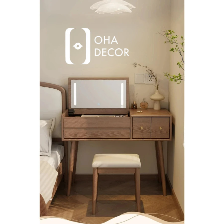 tủ quần áo gỗ gõ đỏ 4