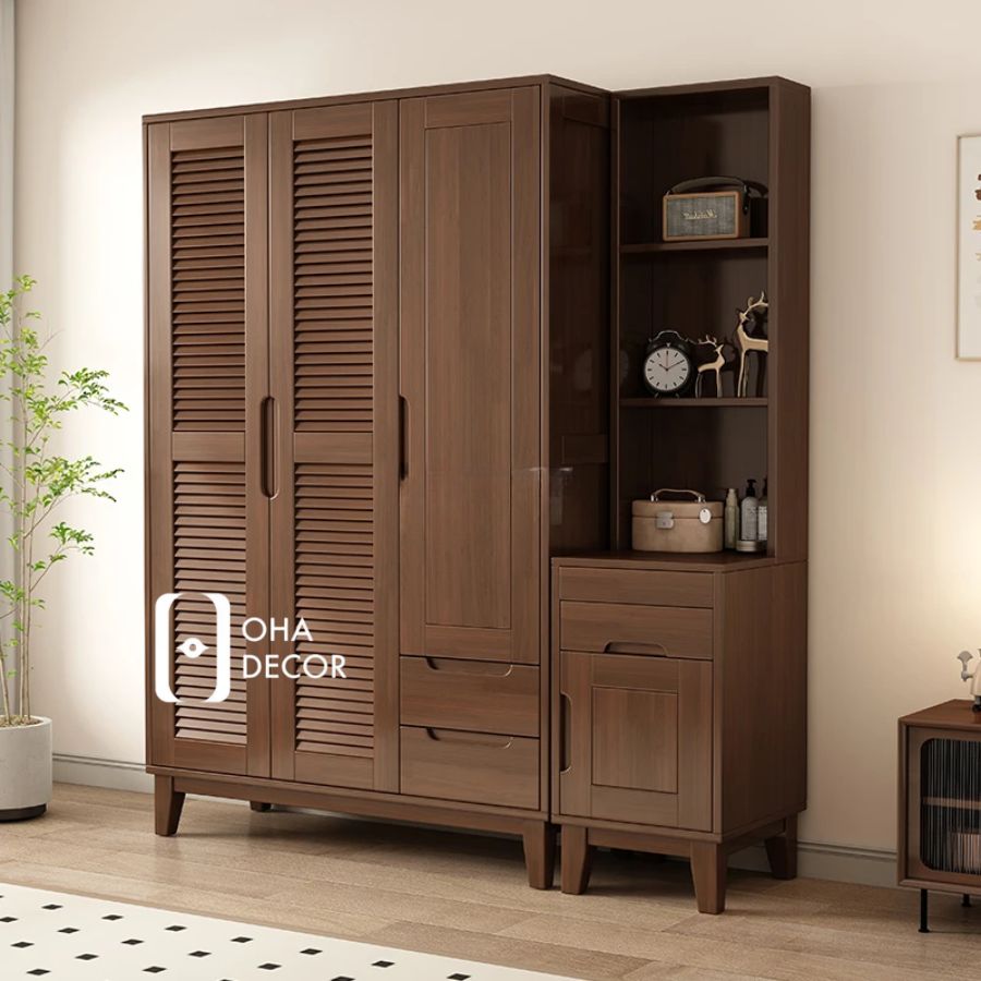 Tủ Quần Áo Gỗ Tự Nhiên Cao Cấp 1 Giới thiệu tủ quần áo gỗ tự nhiên cao cấp