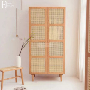 Tủ quần áo gỗ kiểu Nhật HCM: Thanh lịch và tối giản cho không gian sống 6 tu quan ao go kieu nhat hcm1