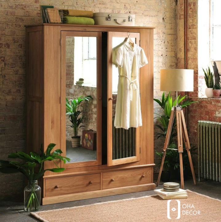 Tủ quần áo gỗ tự nhiên đa năng tại HCM – Phong cách sống thượng lưu 1 Tủ quần áo gỗ tự nhiên đa năng tại HCM
