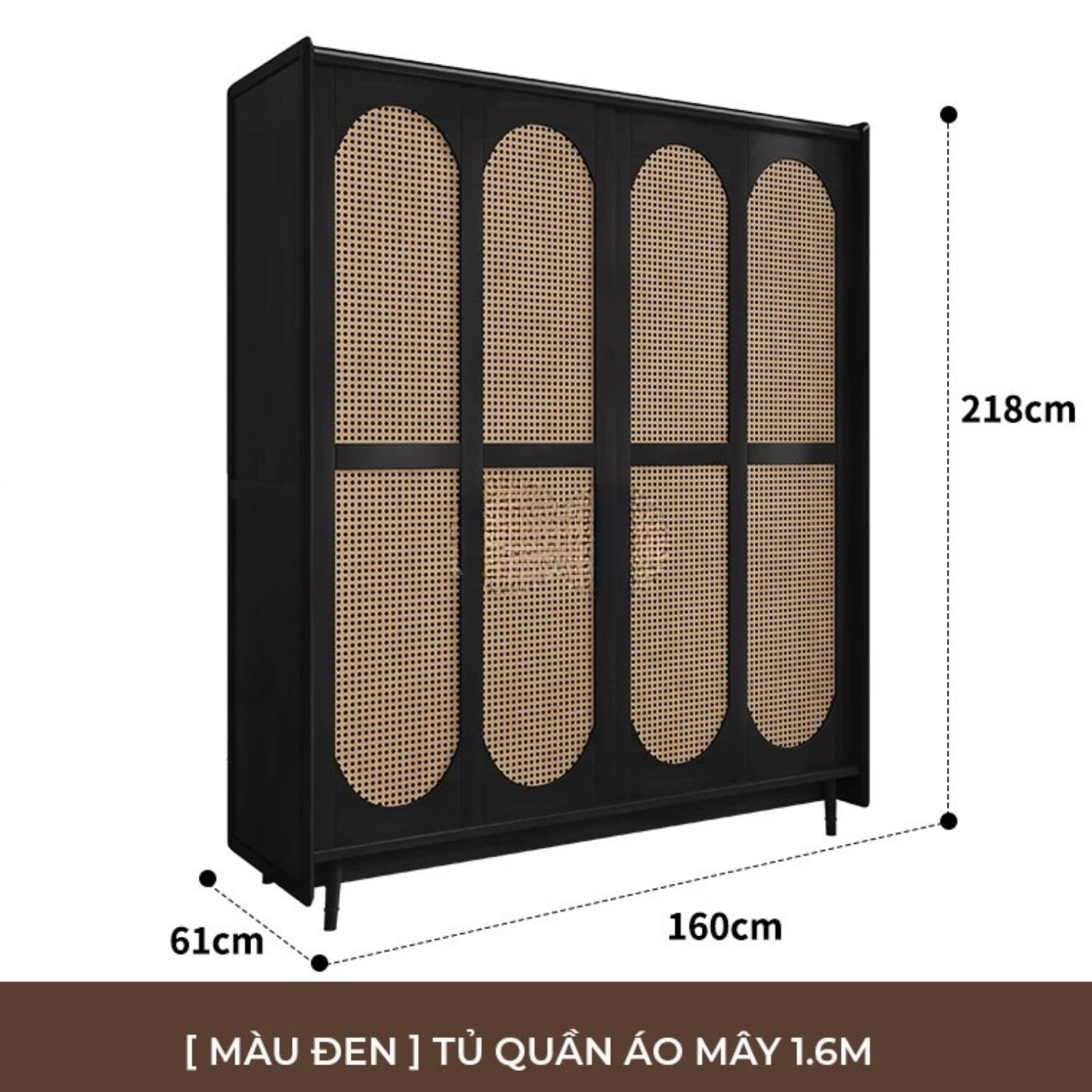 Tủ Quần Áo Gỗ Tự Nhiên Hiện Đại 4 tu quan ao go tu nhien hien dai 3