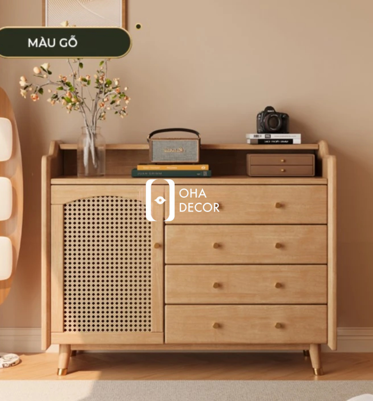 Tủ Đựng Đồ Đa Năng Gỗ Tự Nhiên TQA142 1 Tủ Đựng Đồ Đa Năng Gỗ Tự Nhiên KHanhconcept TQA142
