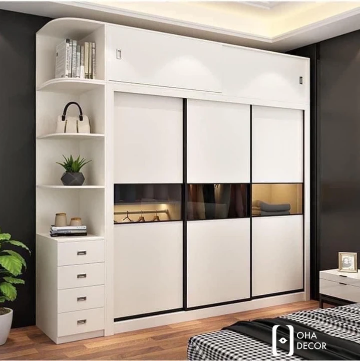 Các dòng tủ quần áo gỗ tự nhiên thiết kế hiện đại phổ biến tại Huế