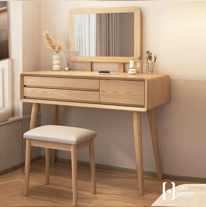 Các mẫu bàn trang điểm gỗ tự nhiên nổi bật tại Quảng Bình