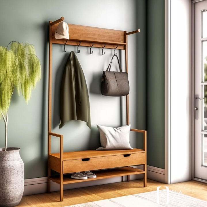 Các mẫu kệ treo quần áo hiện đại nổi bật tại TP.HCM của Oha Decor