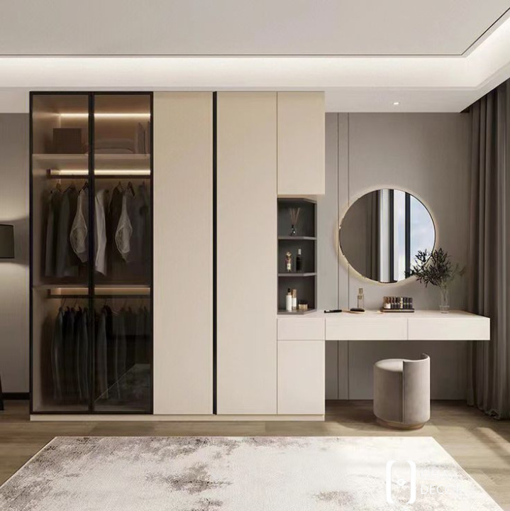 Các mẫu tủ quần áo gỗ tự nhiên hiện đại nổi bật tại Oha Decor