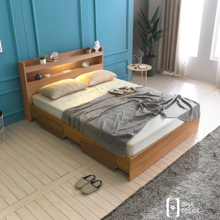 Giường Gỗ Tự Nhiên Bệt Kiểu Hàn Có Đầu Giường tại Huế – Lựa Chọn Mới Cho Không Gian Sống Hiện Đại 5 Tại sao nên mua giường gỗ tự nhiên bệt kiểu hàn có đầu giường tại OHA Decor Huế?