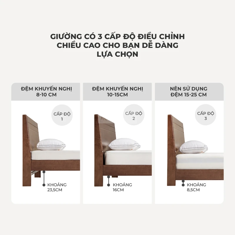 Giường Gỗ Tự Nhiên Phong Cách Sang Trọng, Hiện Đại 2 giuong go tu nhien phong cach sang trong hien dai 3
